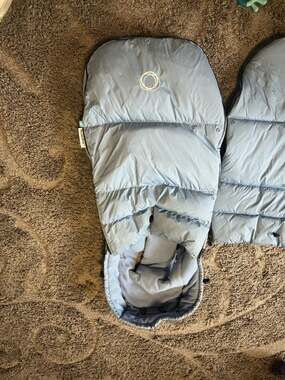 Bugaboo Footmuff Seaside Blue Stroller Sleeping Bag Cosytoes